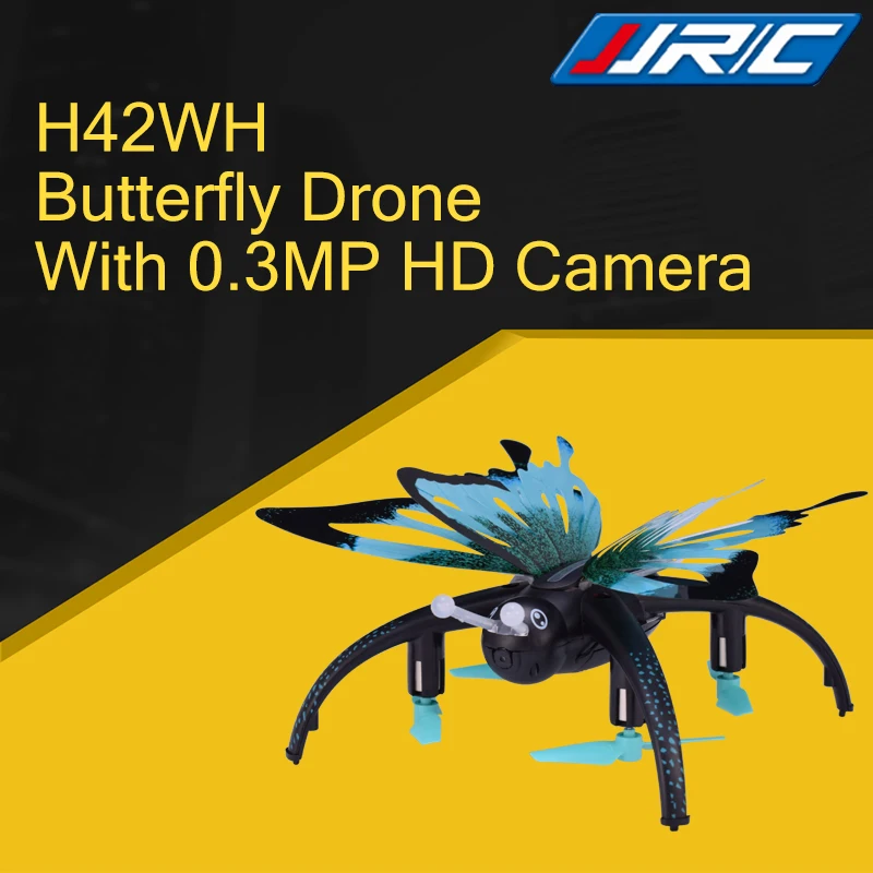 JJRC H42WH бабочка беспилотные летательные аппараты с 0.3MP HD Камера WI-FI видом от