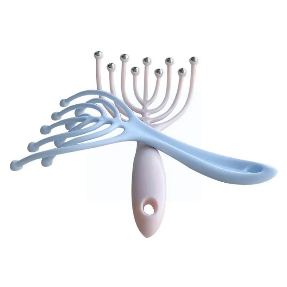 

Nine Claw Massager Massage Decompression Artifact Scalp Relax Instrument Relief Blood Circulate Pain Stimulate Massage S1K1