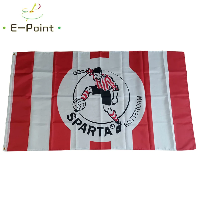 

Netherlands Sparta Rotterdam FC 2ft*3ft (60*90cm) 3ft*5ft (90*150cm) Size Christmas Decorations for Home Flag Banner Gifts