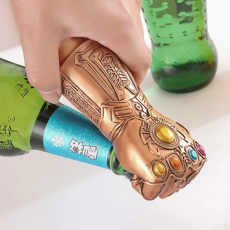 Горячая Распродажа танос перчатка бесконечности пива открывалка для бутылок