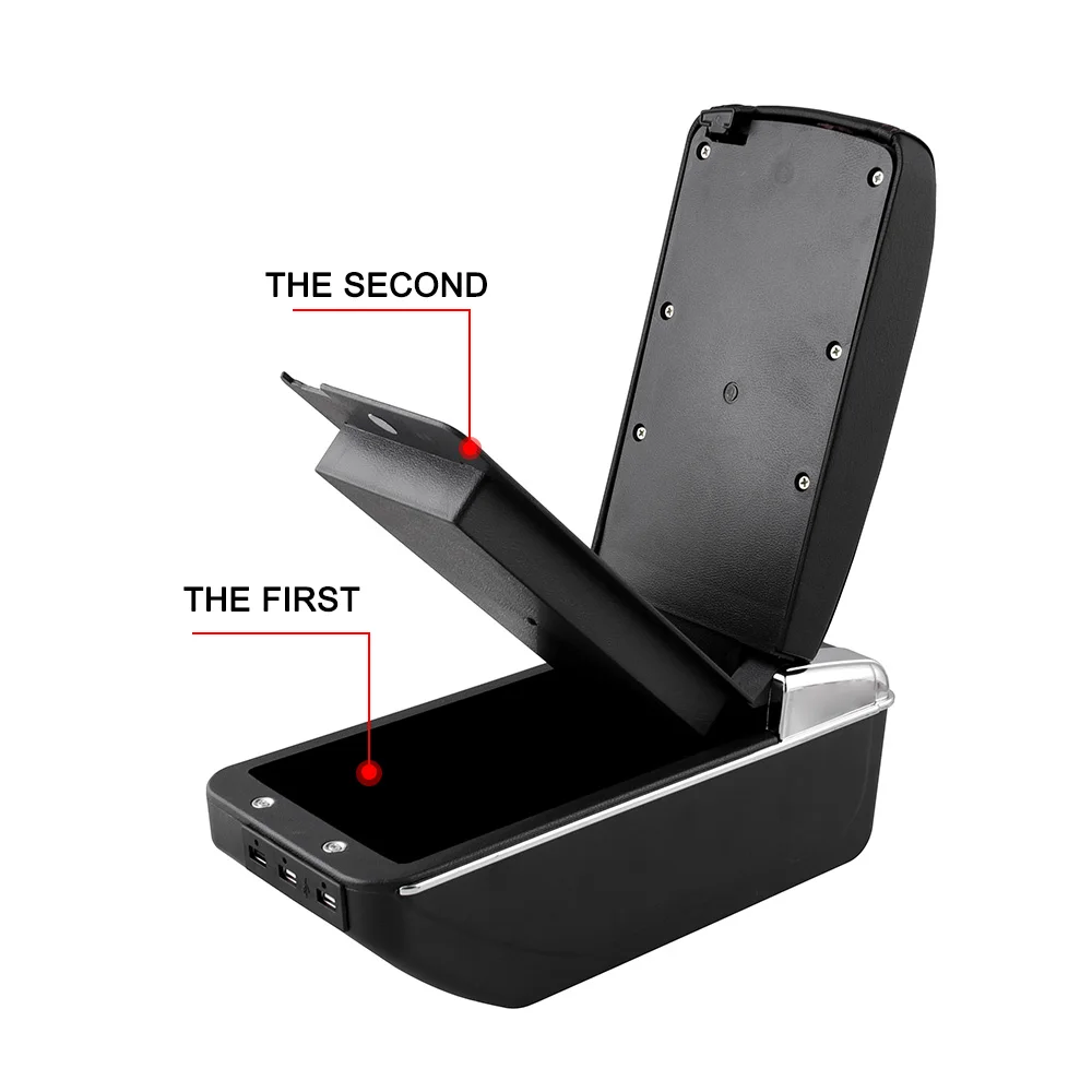 Кожаный подлокотник для Nissan Note центральный контейнер хранения с подстаканником