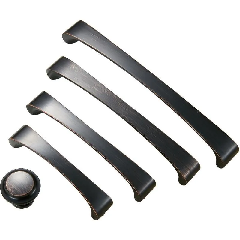96 мм 128 160 192 черные матовые ручки для шкафов в американском стиле кухонного шкафа