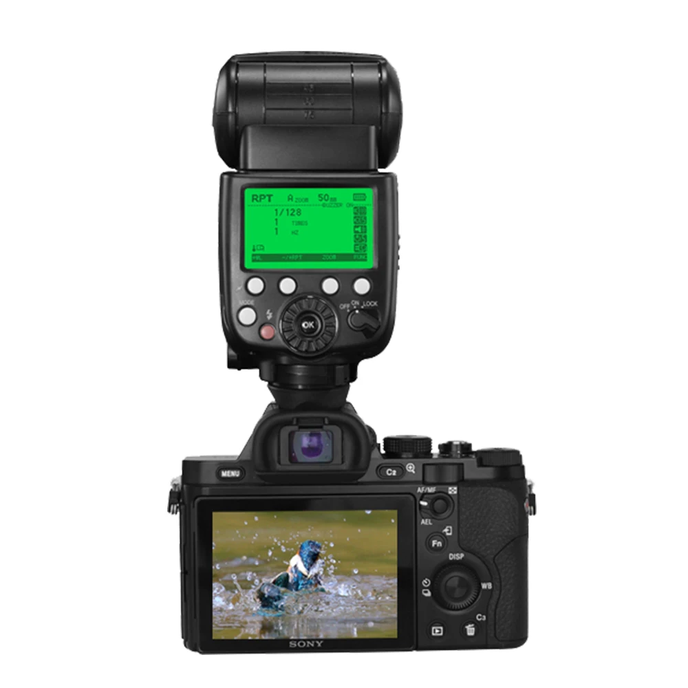 Pixel X800S вспышка GN60 Беспроводная ttl HSS камера Вспышка Speedlite для sony A7 A77 A7R RX1 A6000 A6300 DSLR Vs X800N GODOX