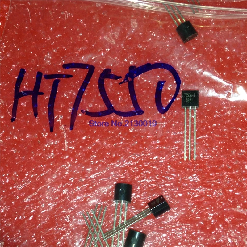 100 шт./лот HT7550-1 TO92 HT7550A-1 TO-92 7550A-1 7550-1 HT7550