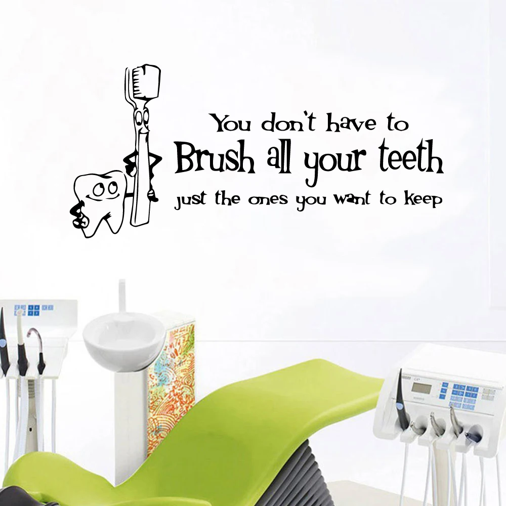 Роскошные экологически чистые виниловые наклейки на зубы для гостиной компании