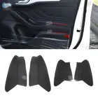 Для Ford Focus 2019 4 шт. кожаная ручка из микрофибры для интерьера автомобиля подлокотник панель крышка внутренняя отделка