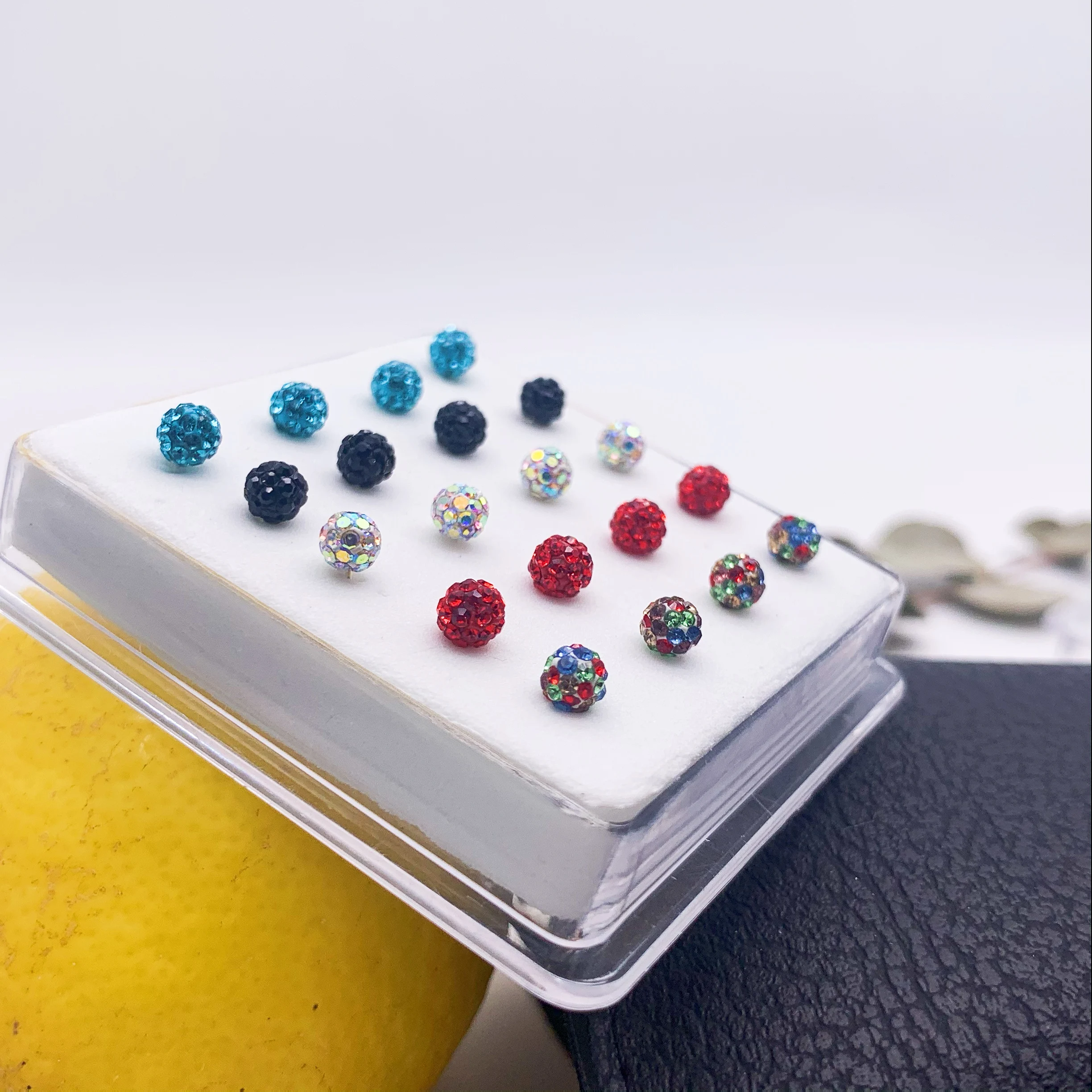 S925 чистый серебристый циркониевый Круглый Простой Модный Шарм Циркон женское