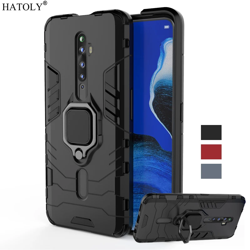 Чехол для Oppo Reno 2Z чехол Reno2 Z из ТПУ магнитный держатель кольца защитный телефона
