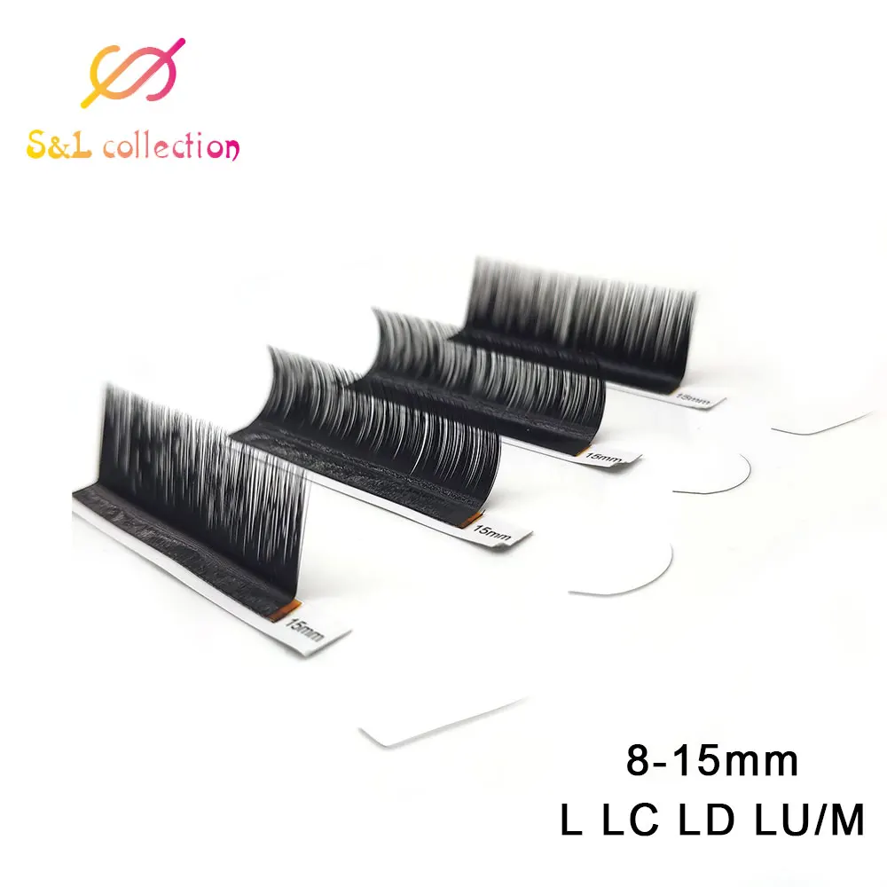 L/LC/LD/LU curl Mix L ресницы Curl для наращивания индивидуальные мягкие макияжа | Красота и