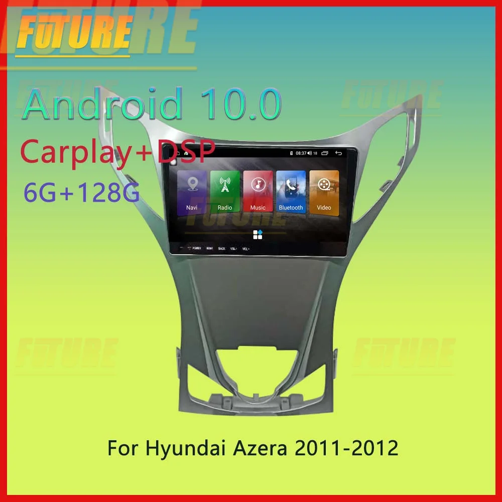 Автомагнитола 2DIN, 128 ГГц, для greathg I55 2011 2012 Android, мультимедийный плеер, GPS-навигация, сенсорный экран, головное устройство для Carplay