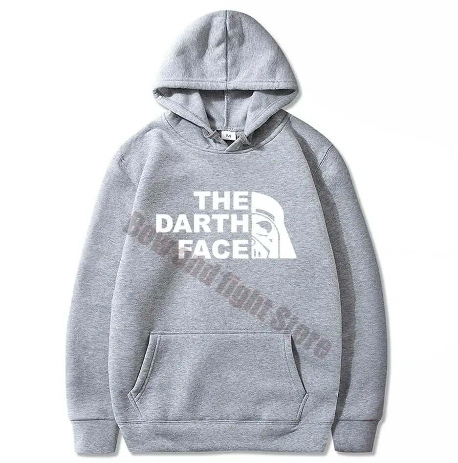 Модные брендовые мужские толстовки 2021The Darth Face повседневные на весну и осень