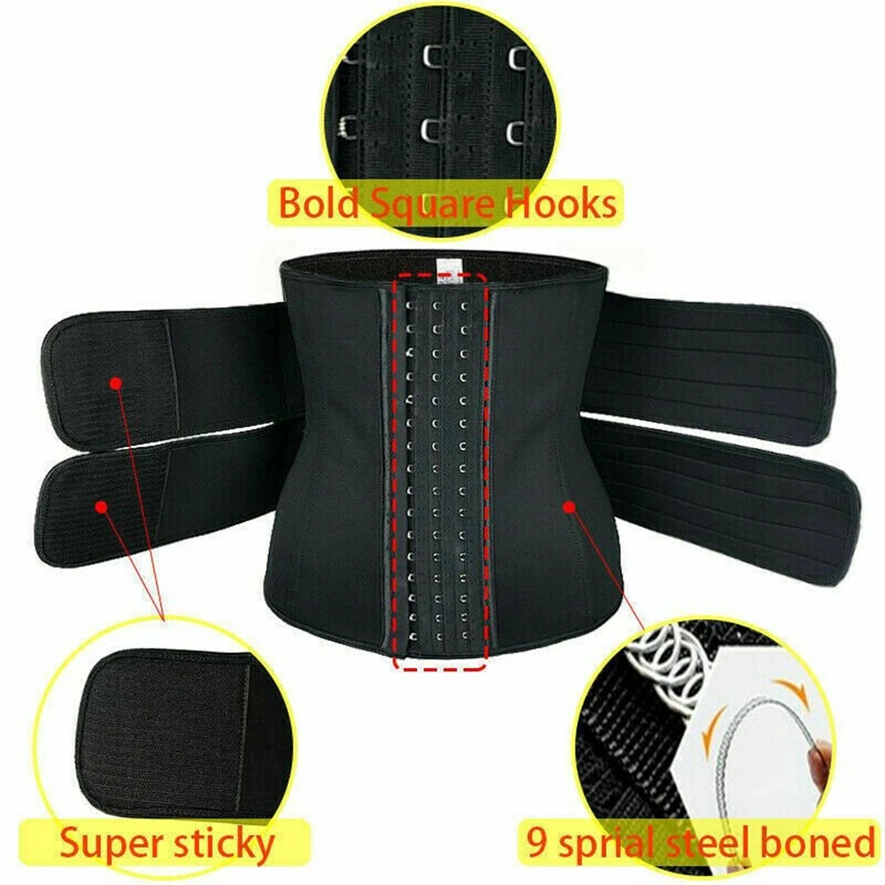 Женский корсет для коррекции фигуры тренажер талии облегающий пояс бега Fajas