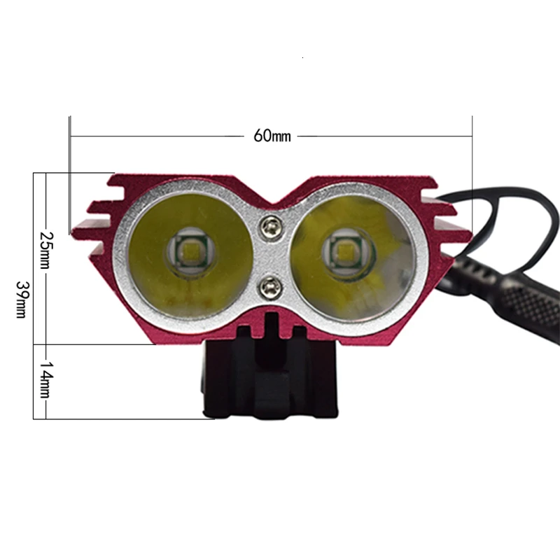 Водонепроницаемый велосипедный светильник дорожный велосипед передний флэш