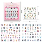 Детские наклейки Холодное сердце Disney, Анна, Айша, Олаф, София, первые милые декоративные наклейки для ногтей, детские игрушки