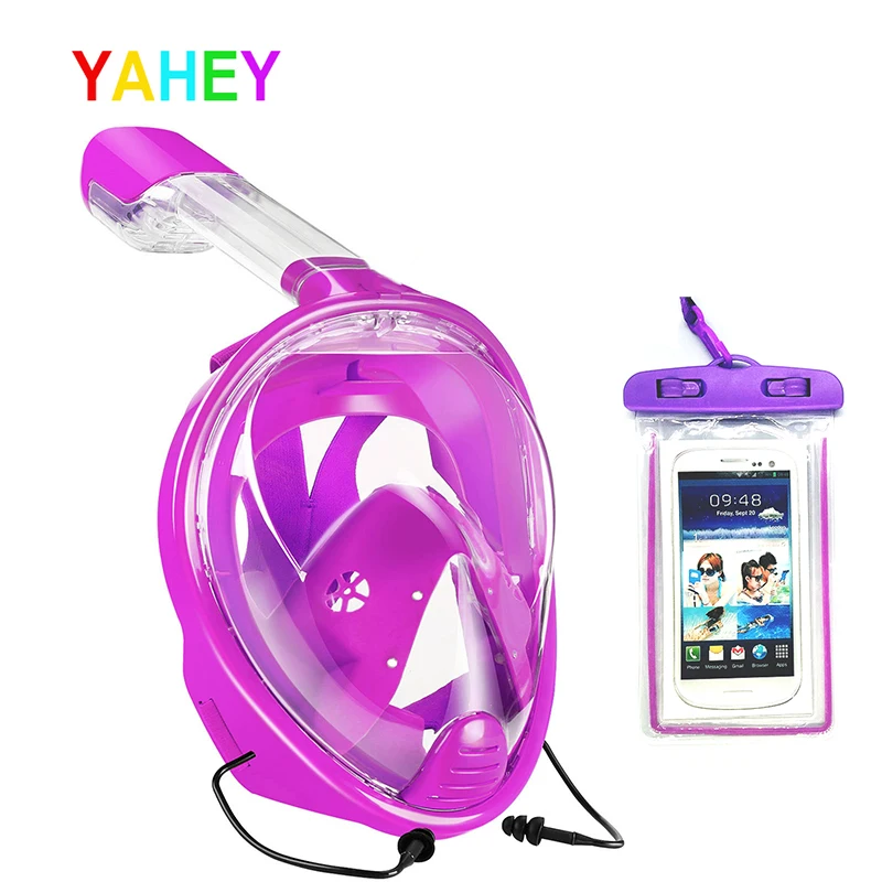 Маска для дайвинга маска подводного плавания анти туман оборудование камера