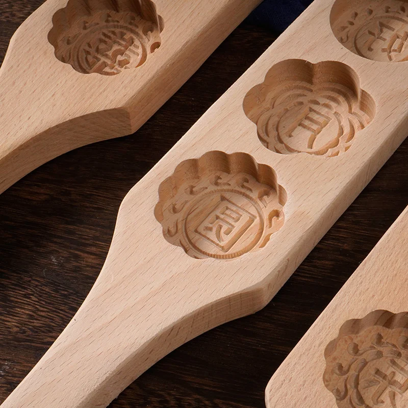 

Wooden Moon Cake Mold Mung Bean Cake Mold With Ice Cake Baking Tool To Make Pumpkin Cake Biscuit Cake Mold