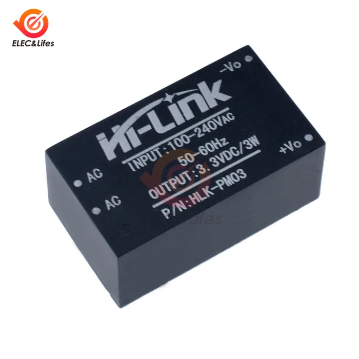HLK-PM03 AC-DC 220V до 3,3 V 5V 12V Мини модуль источника питания с HLK-PM01 HLK-PM03 HLK-PM12 Шаг вниз переключатель, модуль источника питания с сертификацией UL/CE - Цвет: HLK-PM03