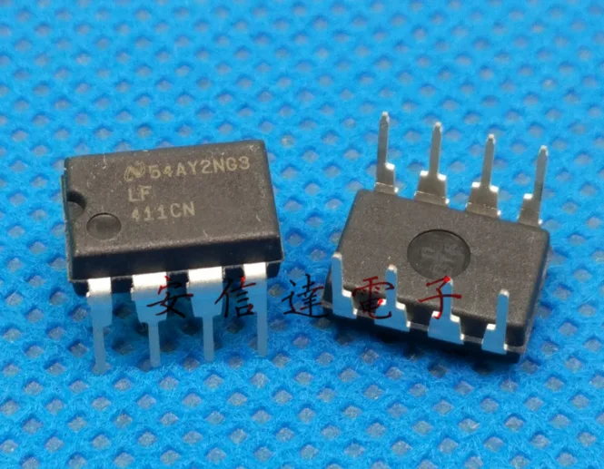 Xinyuan 10 шт./лот LF411CN DIP8 LF411 DIP 411CN DIP-8 новый и оригинальный IC
