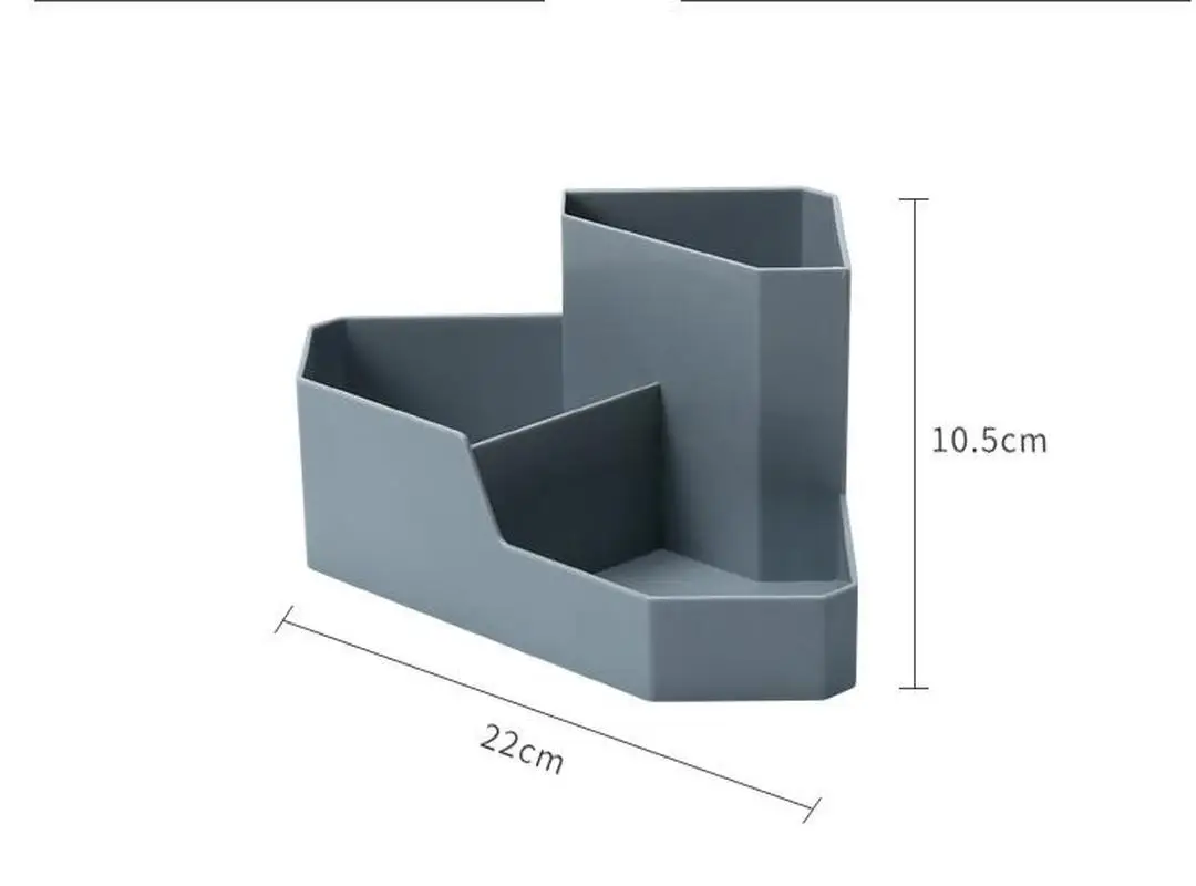 

Multi-function Desk Storage Box Pen Holder Cosmetic Makeup Organizer Container Desk Organizer Stand Stationery Storage Box