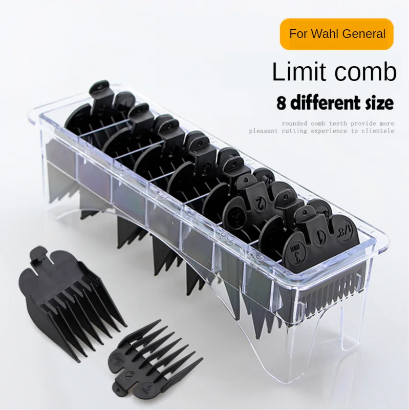 8 шт. машинка для стрижки волос ограничитель гребень направляющая насадка Размер