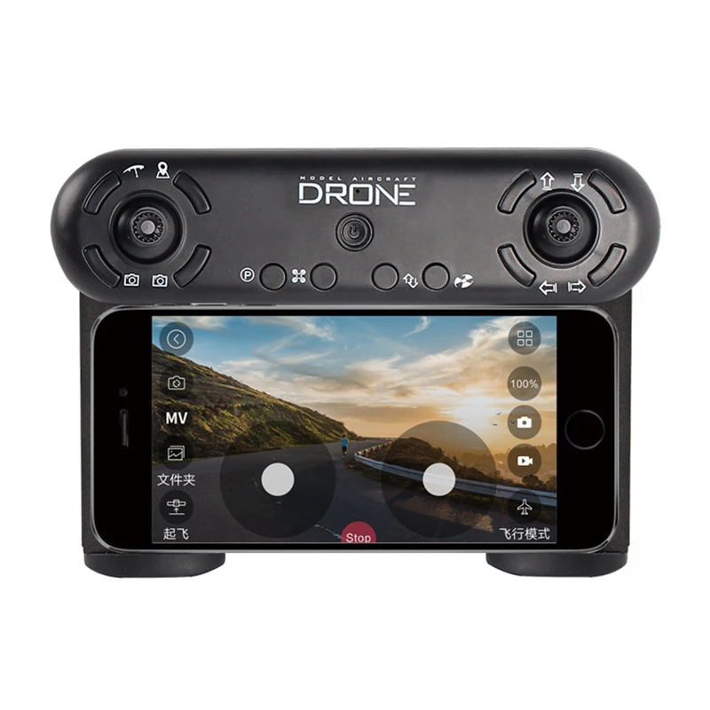 2019 ZD5 новые Радиоуправляемый Дрон Quadcopter с 1080 P Wi Fi FPV Камера вертолет 20 мин. время