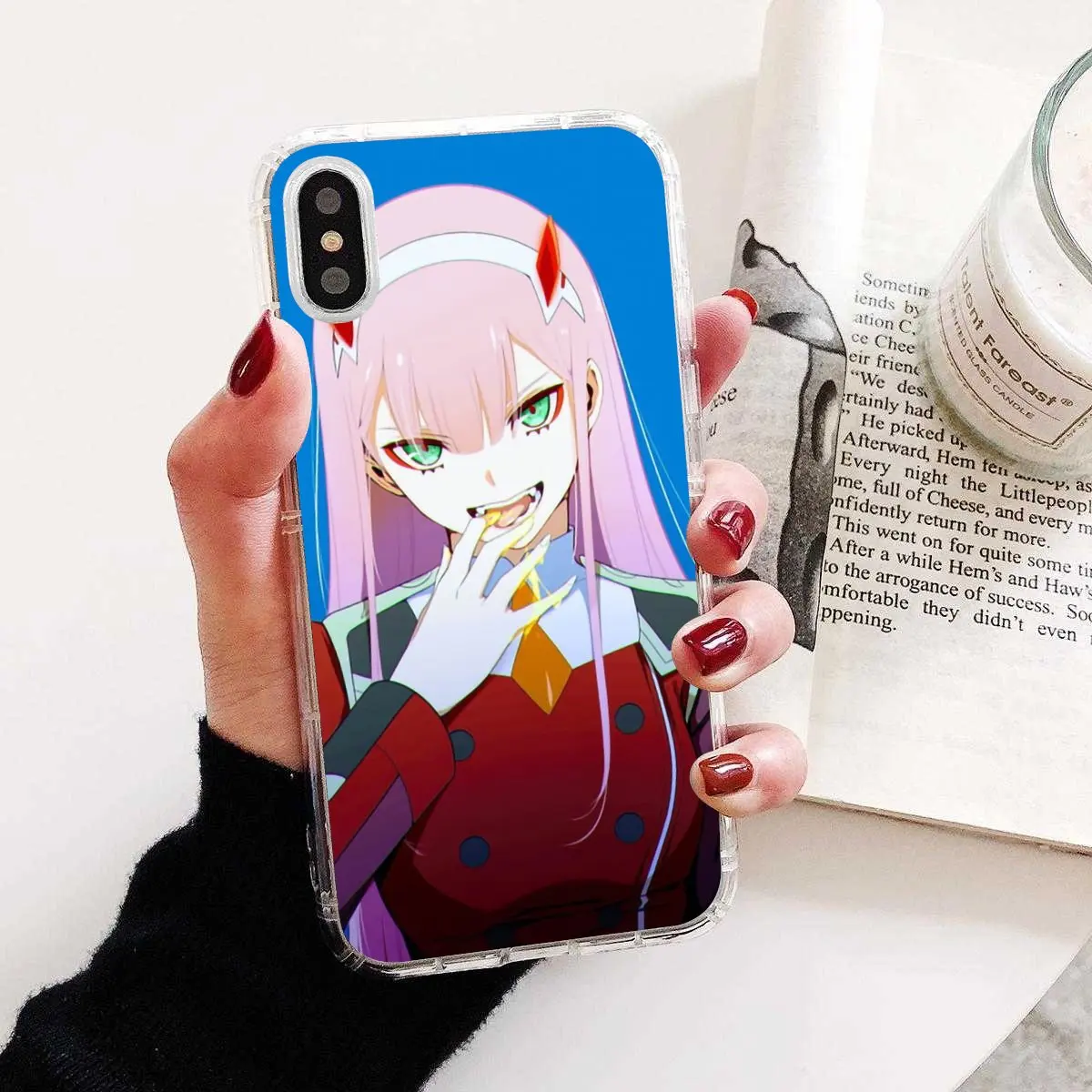 Сексуальный силиконовый чехол для телефона Dear in the Franxx ZERO TWO Huawei Honor 6 6A Play 7X V10 V8 7A 7C