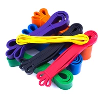 natural resistance band exercise elastic band workout rubber loop strength pilates fitness equipment training expander unisex