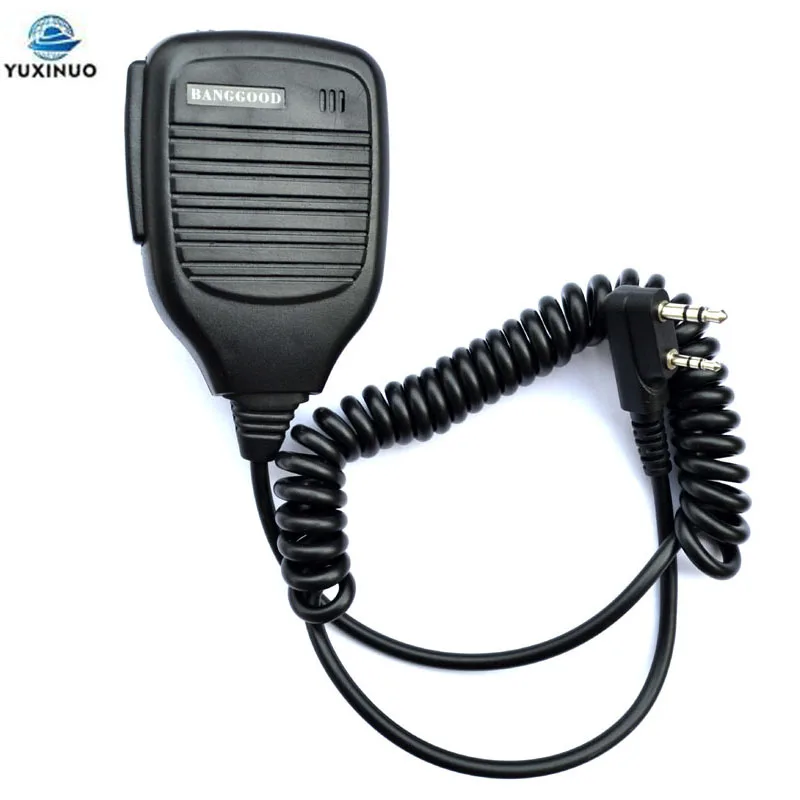 

Walkie Talkie Handheld Speaker PTT Hand Mic Microphone for BAOFENG BF-888S UV-82 UV-5R H9 H7 Retevis TYT WOUXUN Kenwood Radio