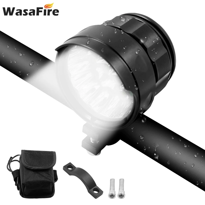 

18* T6 LED Bicycle Front Light Headlamp 3 Mode Cycling Flashlight + USB Bike Rear Back Warning Lamp luz delantera bicicleta
