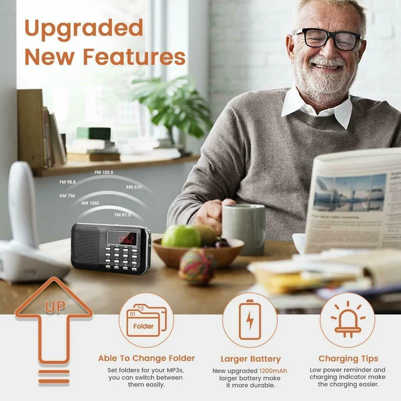 L 218AM портативный многополосный цифровой автоматический радиосканер Fm Am