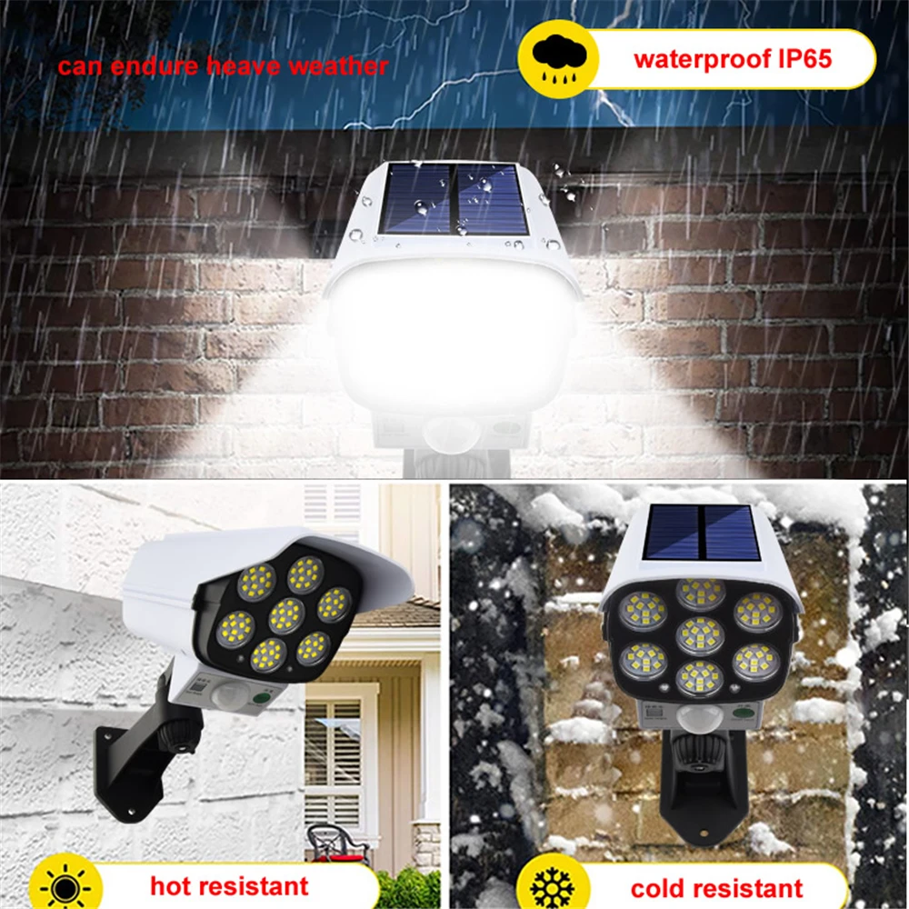 Муляж камеры на солнечной батарее водонепроницаемый 2 шт. | Освещение