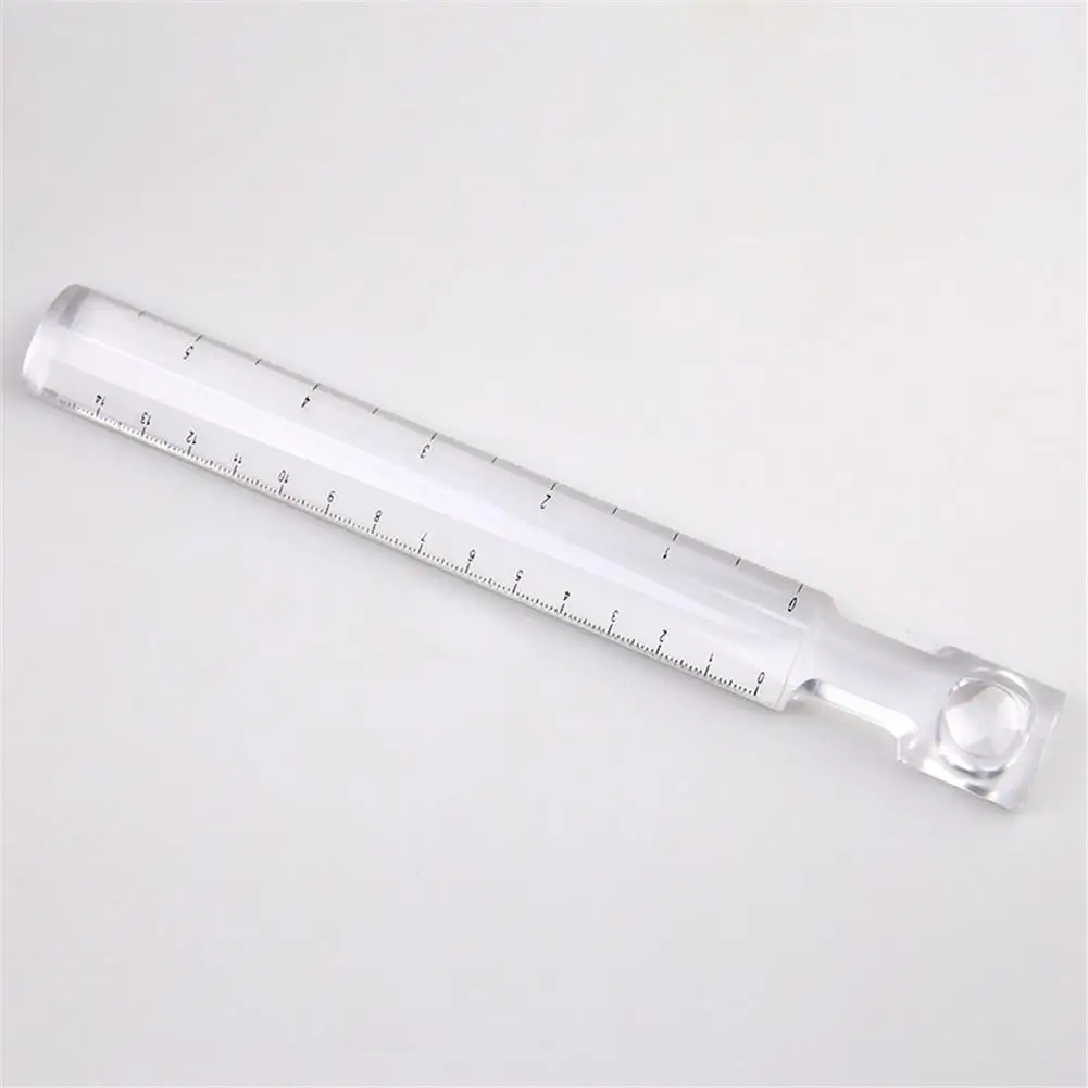 

Multifunctional Ruler Handheld Magnifier Cm Measuring Scale For Painting Engraving Origami Model Handheld Magnifier