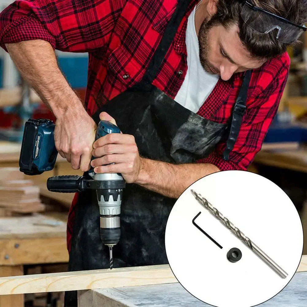 

Oblique Hole Locator Woodworking Oblique Hole Drill Joinery Guide Bits Drilling Drill Drill Wood Bit Step Tool Hand S5n2