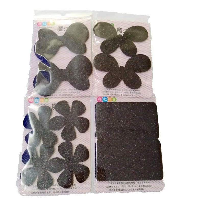 Застежка липучка застежка сломанный головной убор для волос|Клейкая крепежная