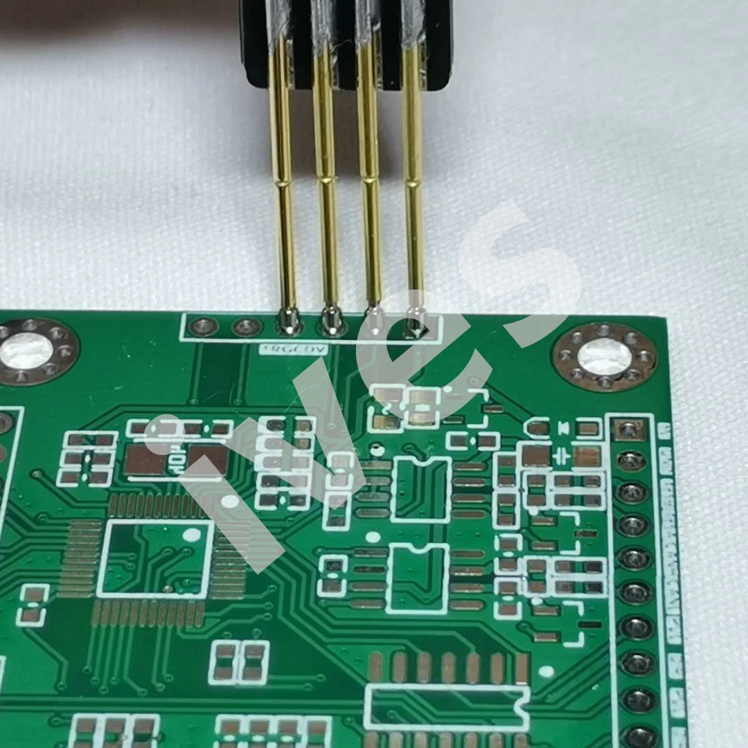 Download pogo pin test PCB probe SWD download 4P double head 2.0 and 2.54 general | Электроника