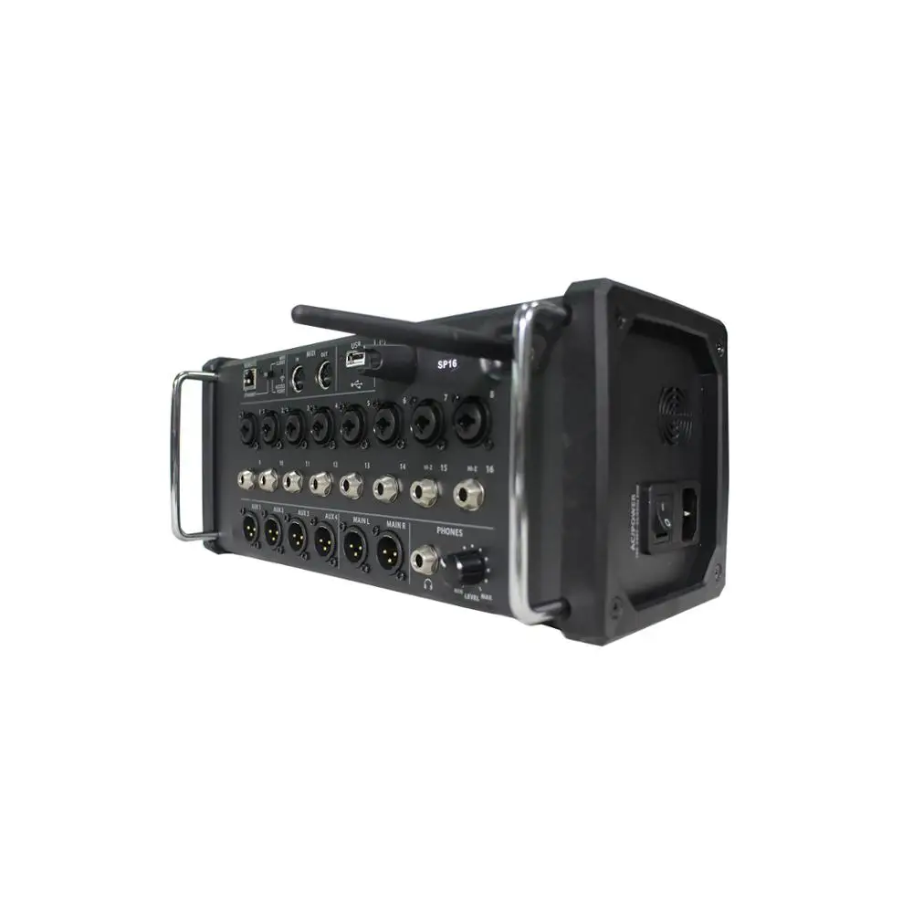 Профессиональный 16 канальный цифровой аудио миксер behringers беспроводной DJ Live Wi Fi