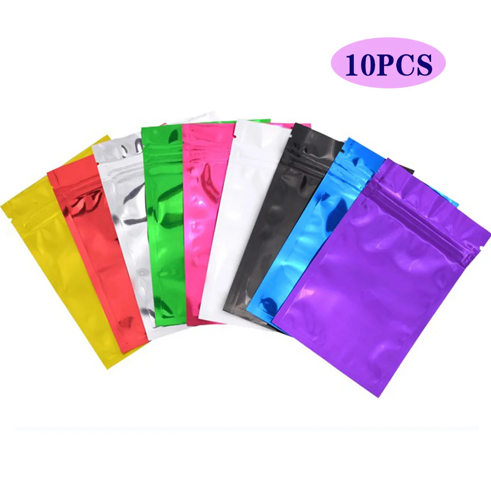 7 5x10 см красочные глянцевая термопечать Алюминий Фольга сумка для хранения на