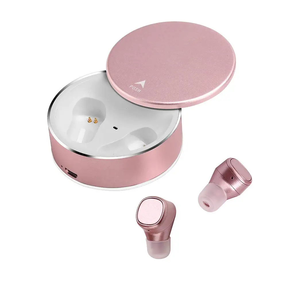 TWS07 Bluetooth гарнитура Двойная беспроводная Стереонаушники Портативные спортивные