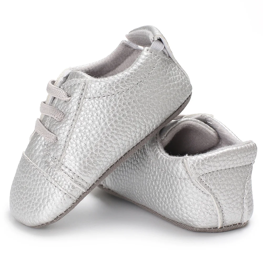 Кроссовки для новорожденных резиновая нескользящая подошва обувь первых шагов