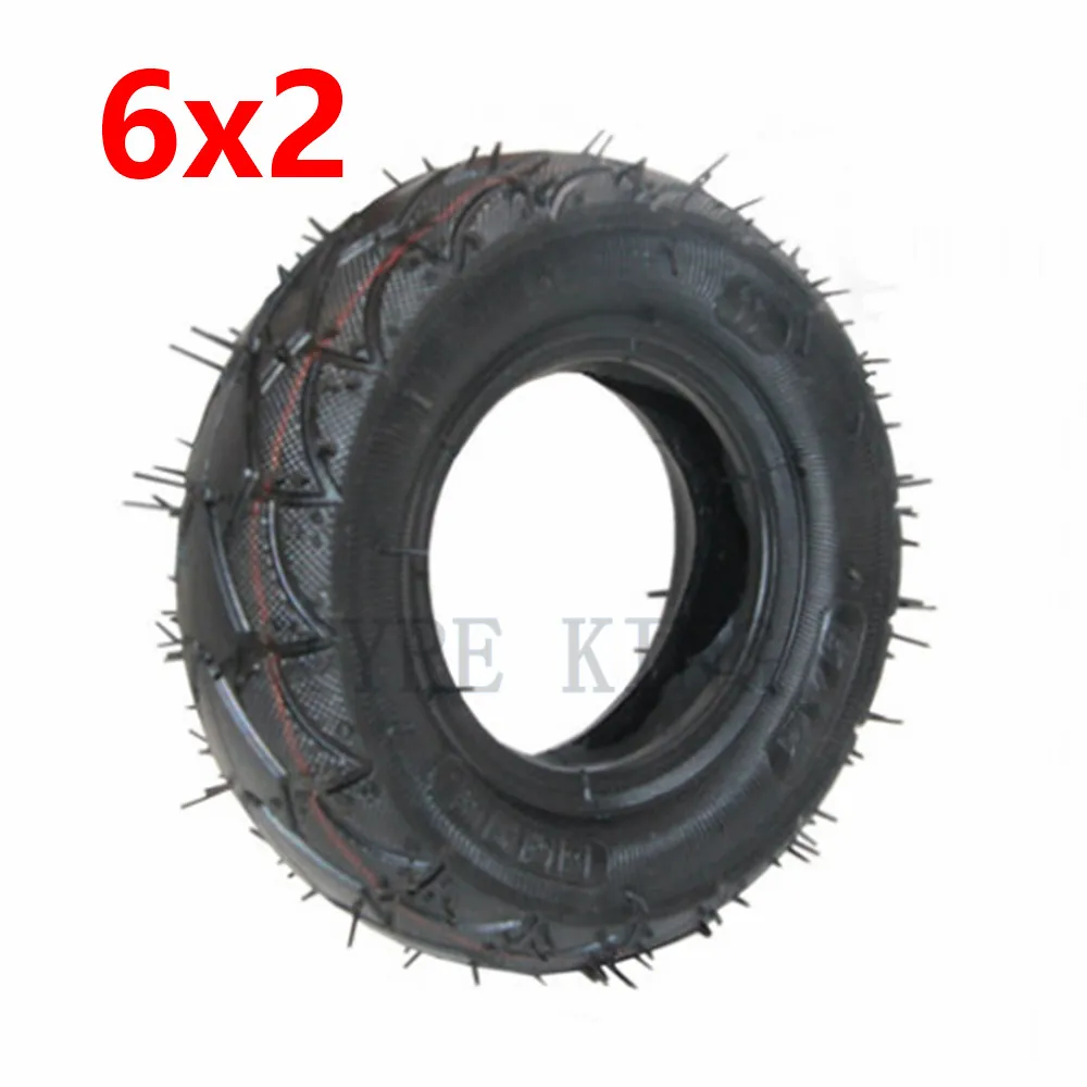 Шины 6 дюймов 6x2 внутренняя шина Наружная трубка утолщенная для маленькой тележки