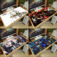 Anime Arknights Amiya Sexy Mouse Pad Mice Mat Large Thicken PC Laptop Keyboard Table Pad Gaming Play Mat Otaku Xmas Gifts