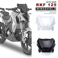 motorcycle accessories windshield for keeway rkf 125 rkf125 windscreen wind shield deflectore