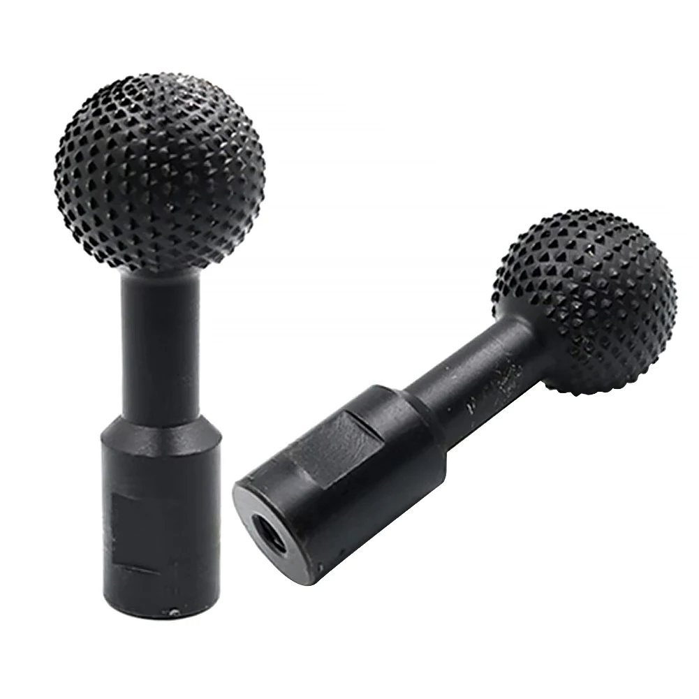 

Ball Gouge Angle Grinder Spherical Spindles Shaped Grinding Head File Chisel Round Knife Power Carving Woodworking DIY Tool
