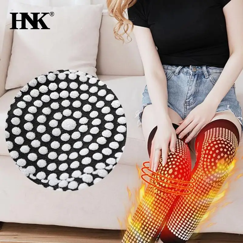 

1 Pair Dot Matrix Self Heating Knee Pads Brace Sports Kneepad Tourmaline Knee Support For Arthritis Joint Pain Relief Recovery
