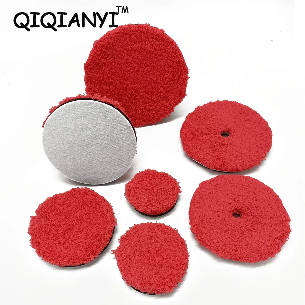 

6/7inch Self-adhesive microfiber polishing wheel For DA/RO/GA Car Polisher