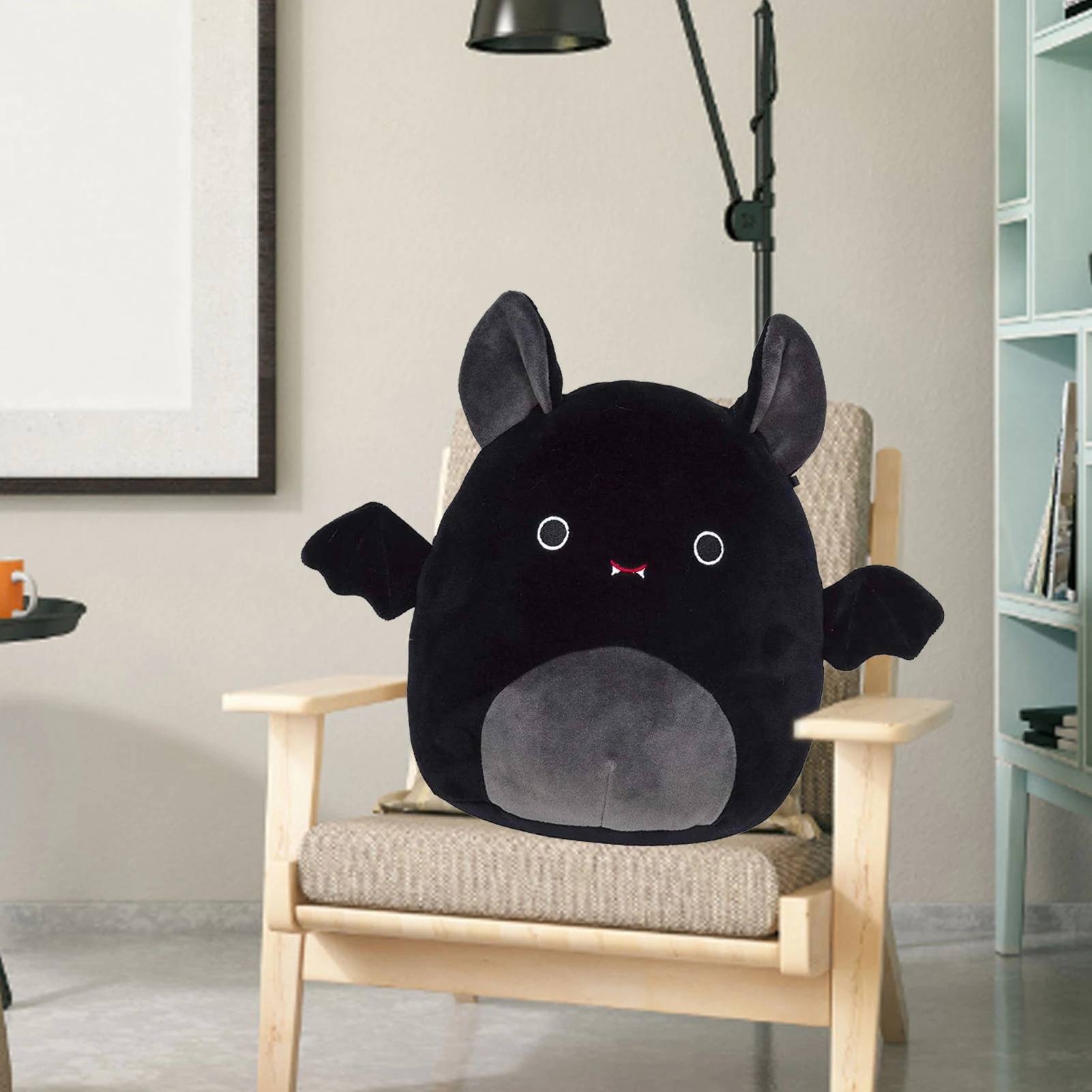 

Halloween Bat Plush Toy Cute Soft Throw Pillow Stuffed Doll Super Soft And Fluffy Plush Bat Made Of Plush PP Cotton