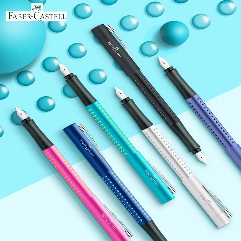 FABER-CASTELL Series Student Office Special Stainless Steel Tip Ink Cartridge Dual-purpose Student Pen