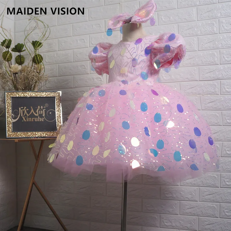 

12year Kids Dress for Girls summer Wedding Sequins Girl Dress Party Pageant Formal Gown For Teen Children Dress Baby girl outfit