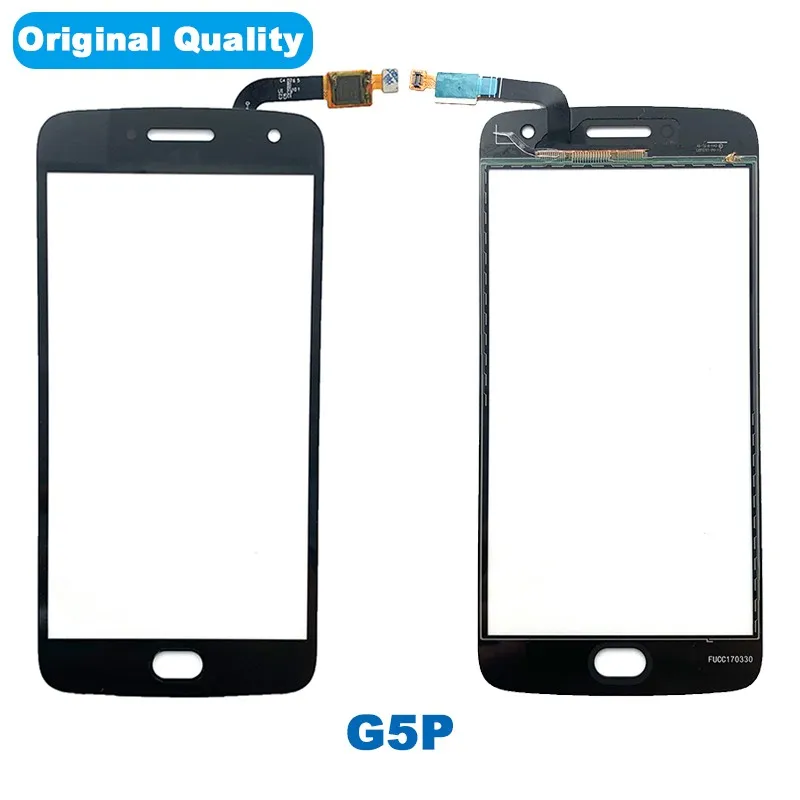 1 шт. Передняя стеклянная панель объектива сенсорный экран стекло для Motorola Moto G5P сенсорный экран дигитайзер Ремонт Запасные части