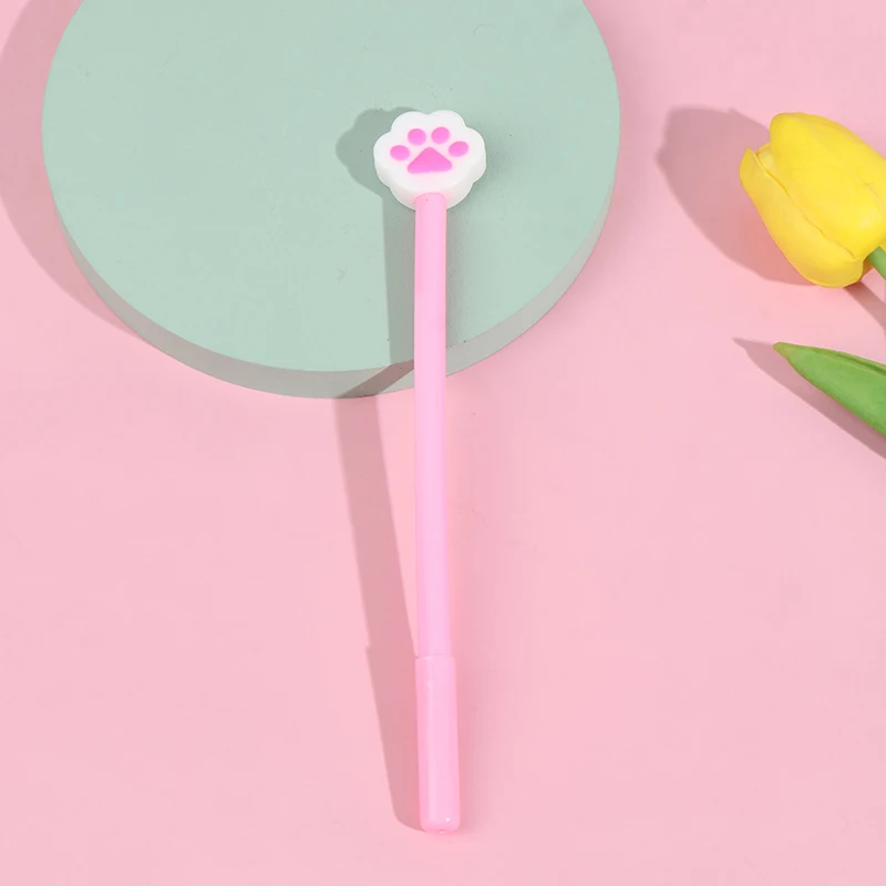 

Cartoon Cat Claw Pen 0.5mm Black Cute Neutral Pen Writing Stationery Office